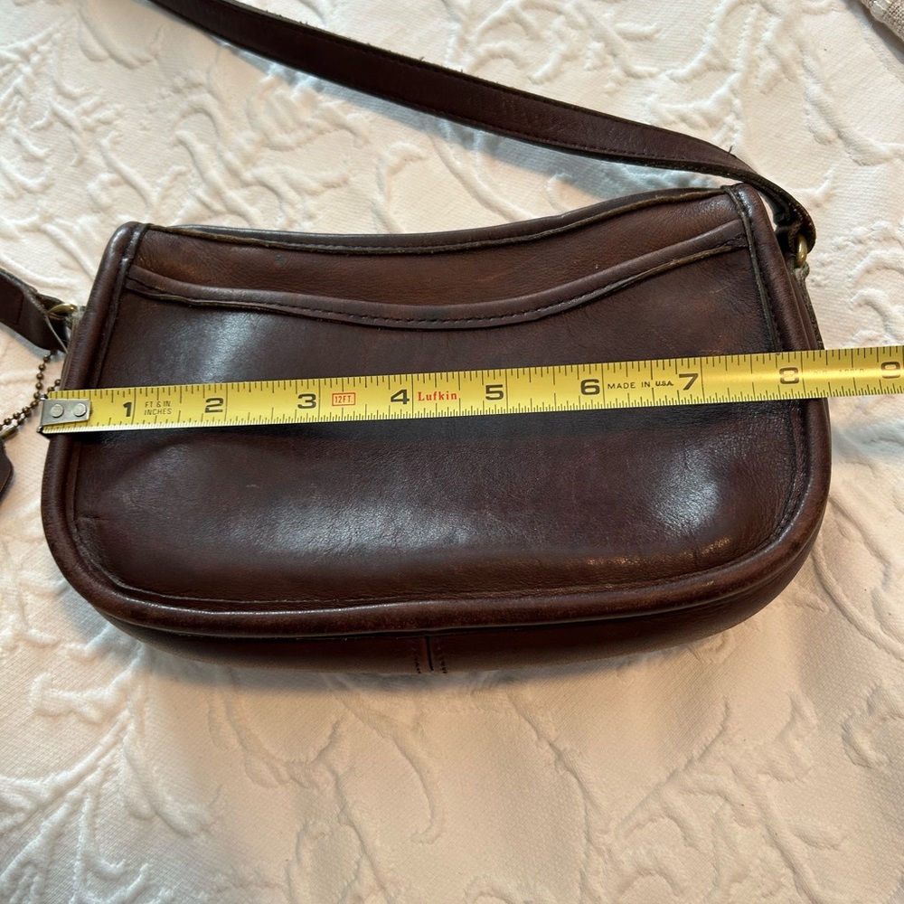 Coach Wende Mahogany Leather Bag, 90’s, Stamped 9031 Rare, Crossbody, Vintage - Picture 4 of 12